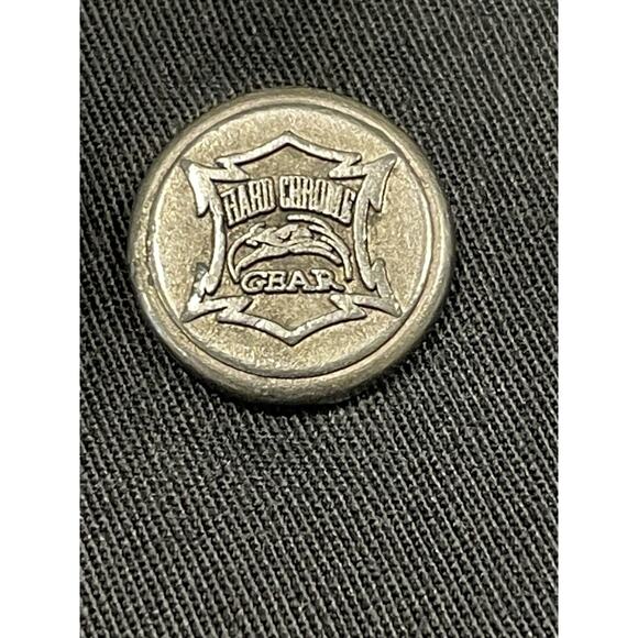 Hard Chrome Gear Men's Size X-Large Gray Black Snap-Button Front Casual Shirt - Picture 7 of 10